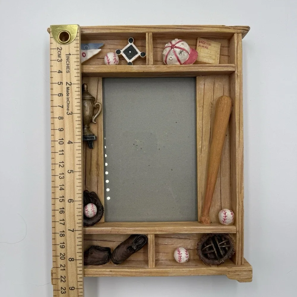 Prinz Baseball Picture Frame For 4x6 Photo Sports Ball Glove Home Decor Memories
